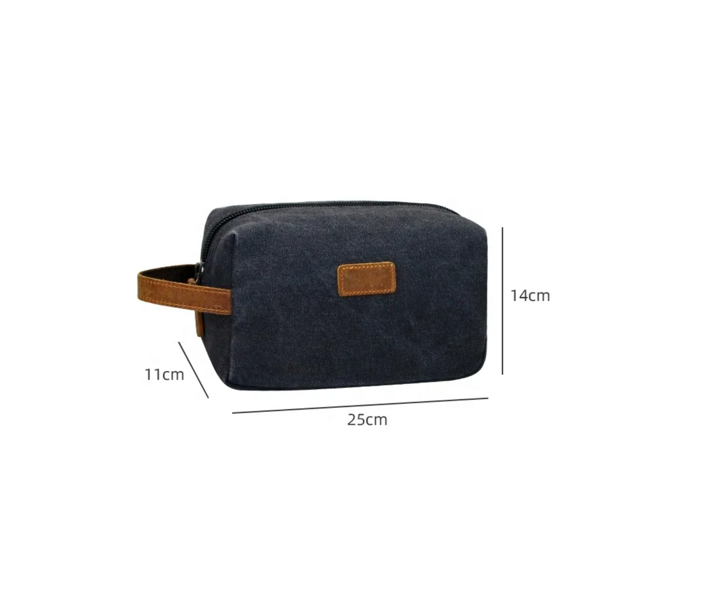 Black Canvas Pouch