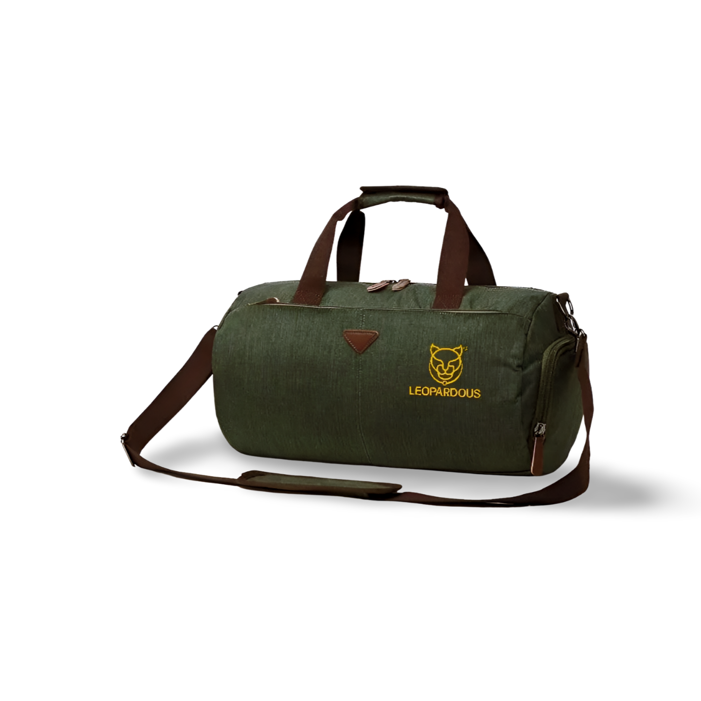 Green Canvas Gym Bag