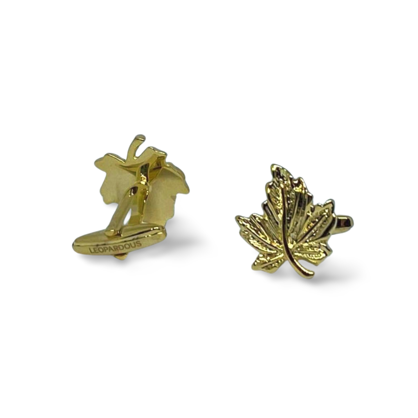 Cufflinks - Gold Leaf