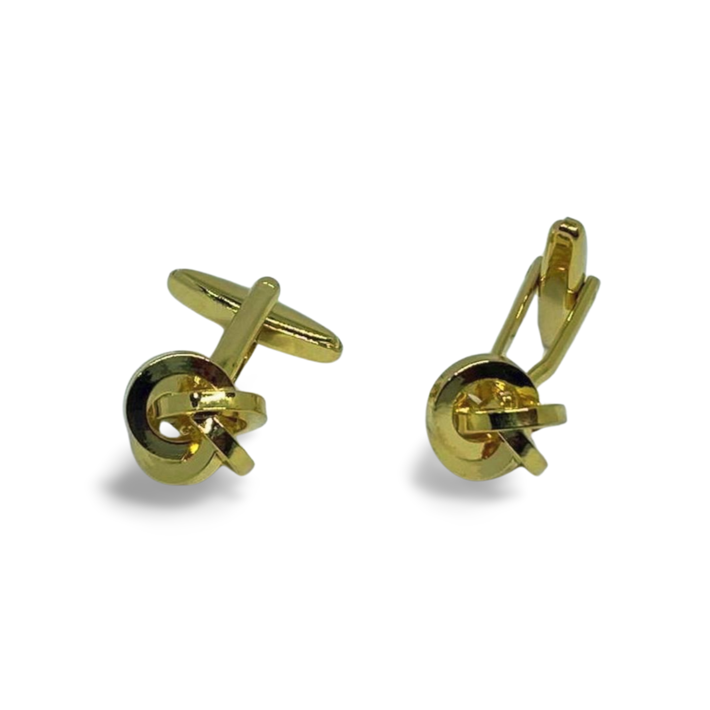 Cufflinks - Gold Knot