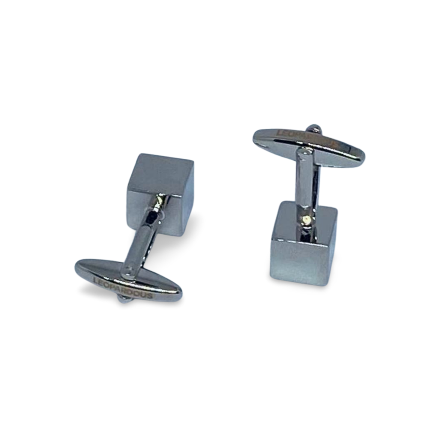 Cufflinks - Silver Cube