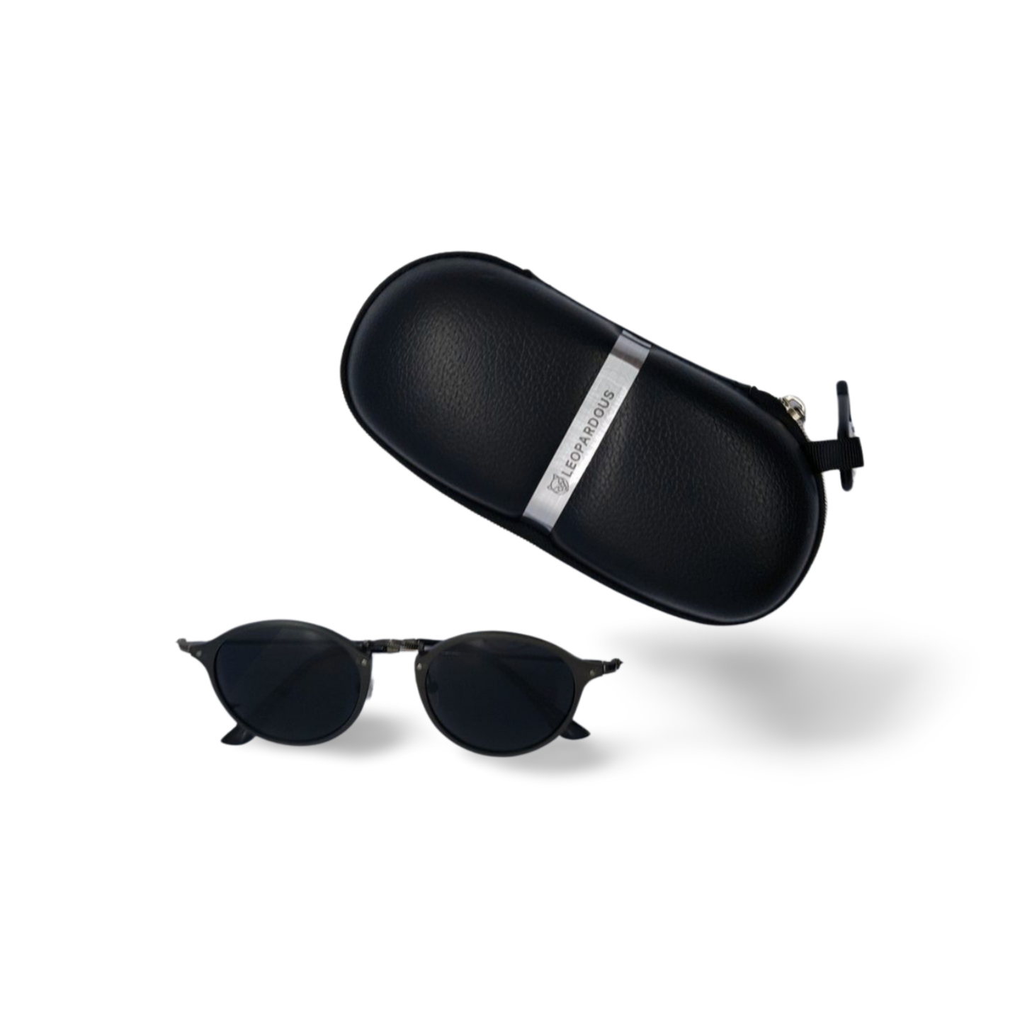 Round Grey Sunglasses