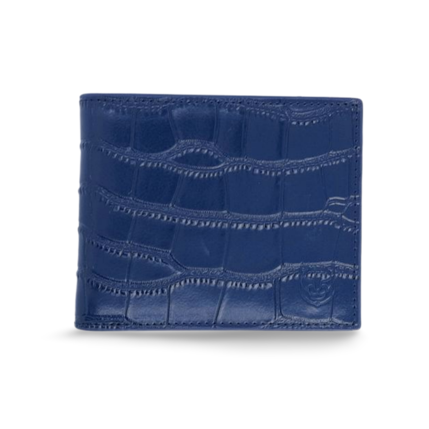 Blue Leather Wallet