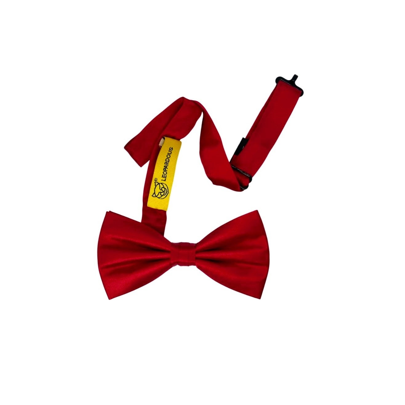 Red Silk Bowtie