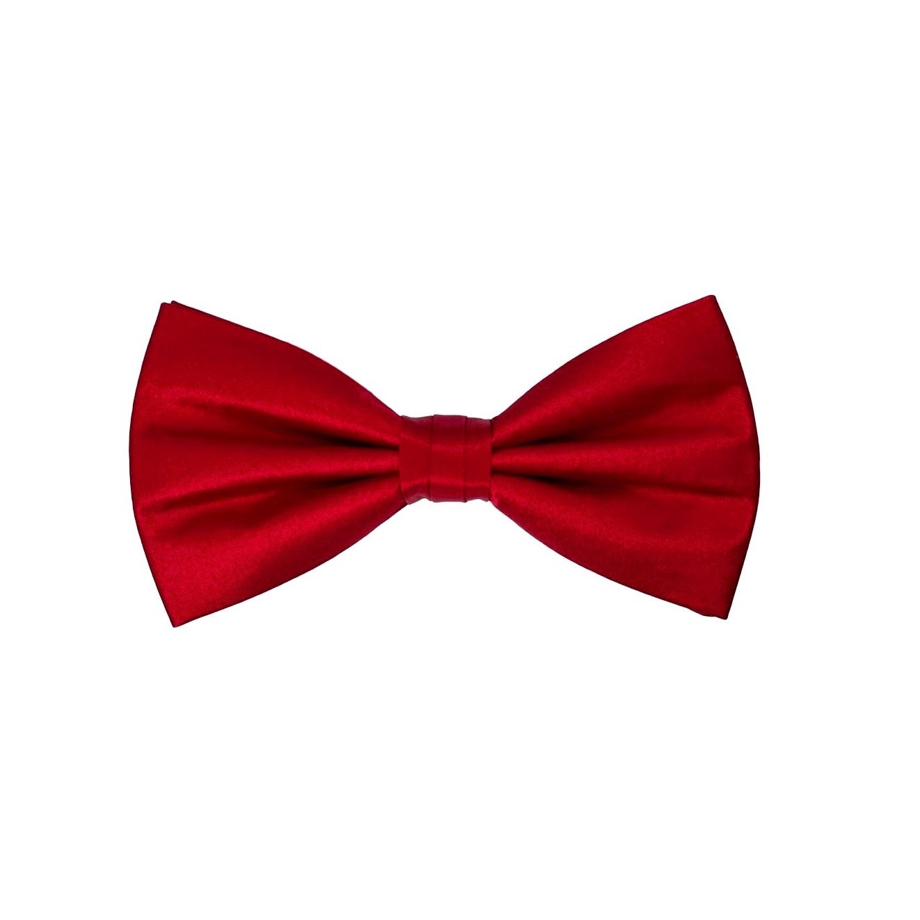 Red Silk Bowtie