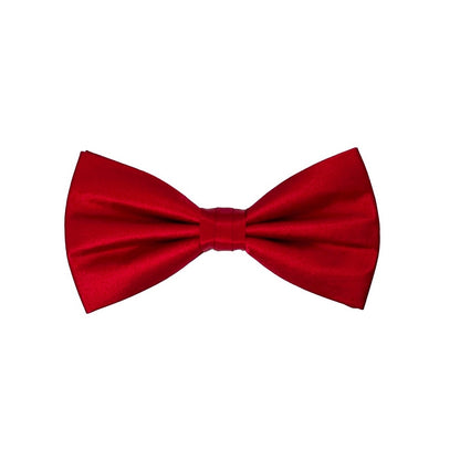 Red Silk Bowtie