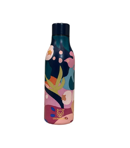 Navy Canvas Water Bottle